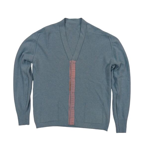 Capper & Capper Cashmere V-neck Cardigan Sweater - Picture 7 of 7